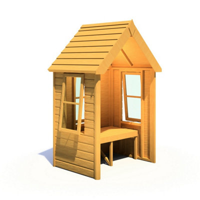 Almarie Pressure Treated Arbour - L100.6 x W130.6 x H221.4 cm