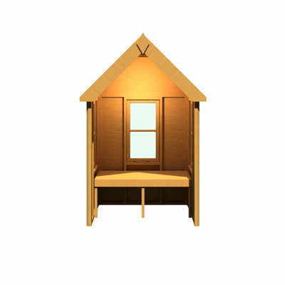 Almarie Pressure Treated Arbour - L107.4 x W143.2 x H221.4 cm