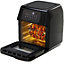 Almineez 12L 1800W Digital Air Fryer Oven Toaster Rotisserie Dehydrator LED Kitchen Countertop