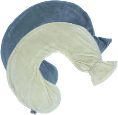 Almineez 2 in 1 U-Shaped Neck & Shoulder Hot Water Bottle Massaging Heat Pad Therapy Cream
