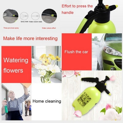 Almineez 2L Hand Pressure Sprayer Bottle Handheld Pump Garden Multi Purpose Plant Watering