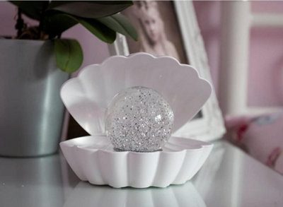 Clam pearl lamp sales