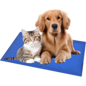 Almineez Dog Cooling Mat - Self Cooling Gel Pet Dog Cat Cool Mat Pad Bed Mattress Heat Relief
