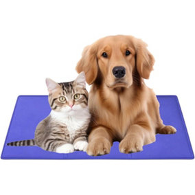 Almineez Dog Cooling Mat - X-Large Self Cooling Gel Pet Dog Cat Cool Mat Pad Bed Mattress Heat Relief