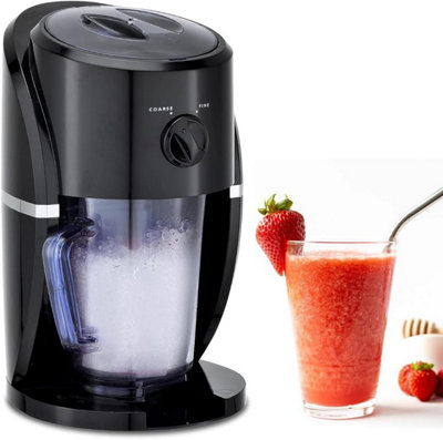 LIVIVO Stylish Electric Crushed Ice Maker - Ice Crusher Slush Machine Ideal  for Slushies, Cocktails & Smoothies for Home Use