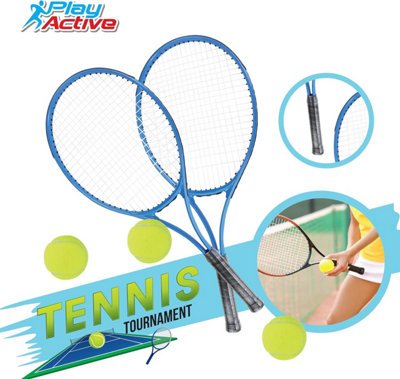 Set of 2 New Tennis Rackets for Kids Sports Racquet outlet Children