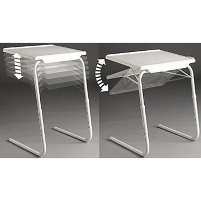 Almineez Portable Adjustable Folding Table Multi Function Laptop