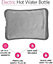 Almineez Rechargeable Electric Hot Water Bottle Bed Hand Warmer Massaging Heat Pad Fleece Cover