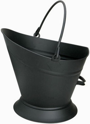 Almineez Vintage Style Large Fireside Waterloo Coal Bucket With Shovel & Brush Scuttle Hod Coal Fire Wood Burner - 6