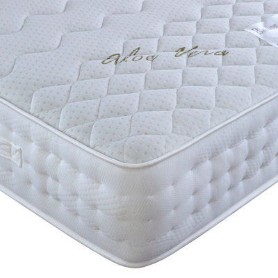 Aloe vera memory foam deals mattress king size