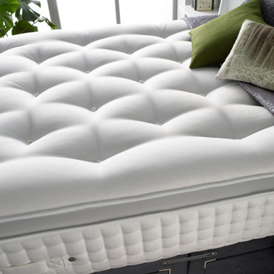 Alpaca Silk 3000 Pocket Pillowtop Mattress, Size Single
