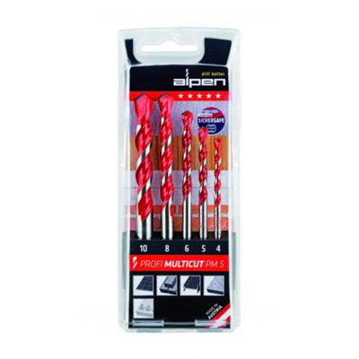 ALPEN Profi Multicut PM 5 Multi-Purpose Drill Set