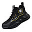 ALPHA AY419 Mens Safety Trainers Safety Shoes Work Trainers Lightweight