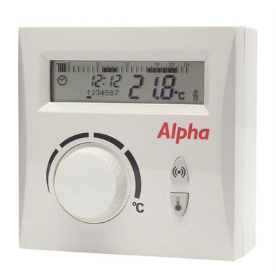 Alpha Combi Boiler EASY-STAT Wireless Programmable Room Thermostat ...