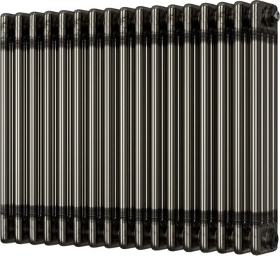 Alpha - Raw Metal Column Radiator H600mm x W768mm 4 Column