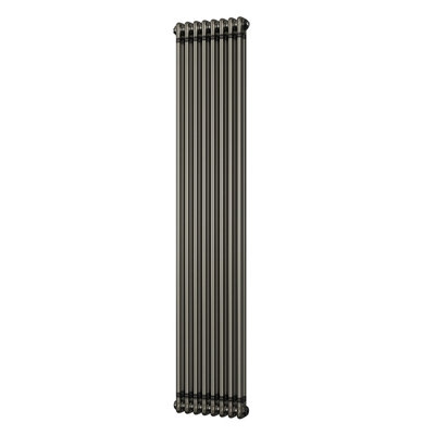 Buy Alpha - Raw Metal Vertical Column Radiator H1800mm x W372mm 2 ...