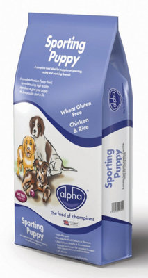 Alpha Sporting Puppy Chicken and Rice 15kg