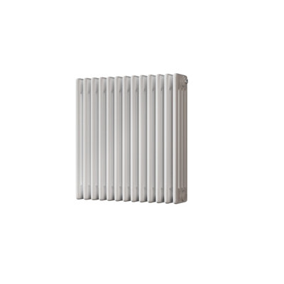 Alpha White Column Radiator H600mm x W592mm 4 Column