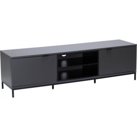 Alphason Chaplin 1600 TV Stand for TVs up to 72" - Charcoal