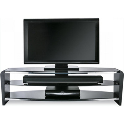 Alphason Francium 1400 Black TV Stand for up to 65 TVs
