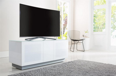 Alphason TV-Stand with 2 doors in white