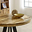 Alphon Mango Wooden 4 Seater Round Dining Table