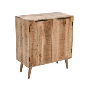 Alphon Mango Wooden Drinks Cabinet/Sideboard