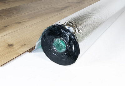 Alpina Comfort - Underlay XPS 2mm with ALU membrane - 16.5m2 (177.60 sqft)