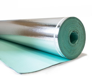Alpina Comfort - Underlay XPS 2mm with ALU membrane - 16.5m2 (177.60 sqft) - 3