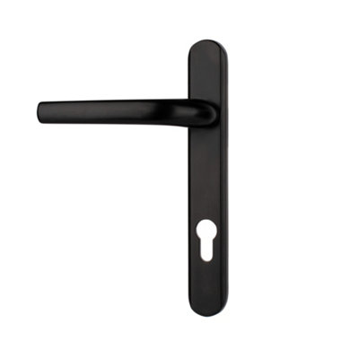 Alpine Door Handle (92mm Centre, Sprung) - Black (Sold in Pairs) Price Comparisons | Compare The Build