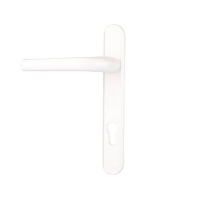Alpine Door Handle (92mm Centre, Sprung) - White (Sold in Pairs) Price Comparisons | Compare The Build