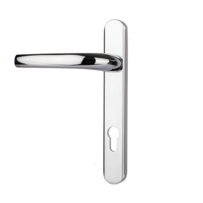 Alpine Door Handle (92mm Centre, Unsprung) - Polished Chrome (Sold in Pairs) Price Comparisons | Compare The Build