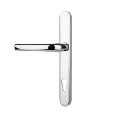 Alpine Door Handle (Long Back Plate) - Polished Chrome (Sold in Pairs) Price Comparisons | Compare The Build