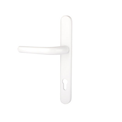 Alpine Door Handle (Long Back Plate) - White (Sold in Pairs) Price Comparisons | Compare The Build