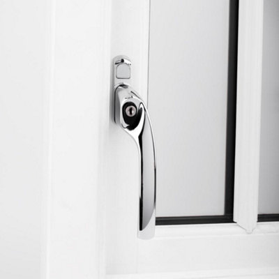 Alpine Espag Window Handle - Polished Chrome (Right Hand) Price Comparisons | Compare The Build