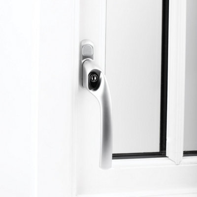 Alpine Espag Window Handle - Satin Chrome (Right Hand) Price Comparisons | Compare The Build