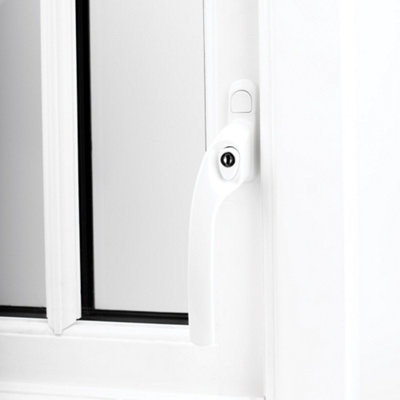 Alpine Espag Window Handle - White (Left Hand) Price Comparisons | Compare The Build