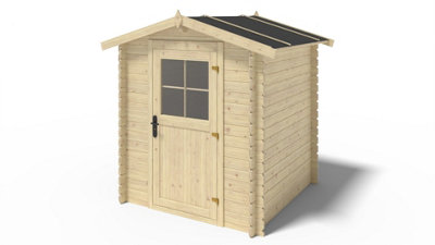 ALTANKA Wooden garden house W.6ft x L.6ft- DOM593