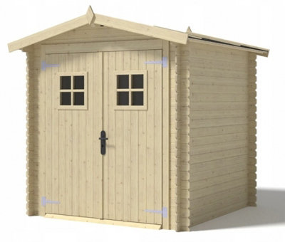 ALTANKA Wooden garden house W.7ft x L.7ft- DOM565