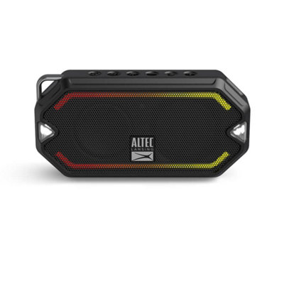 ALTEC LANSING IMW1000 HydraMini RGB Waterproof Speaker - Black