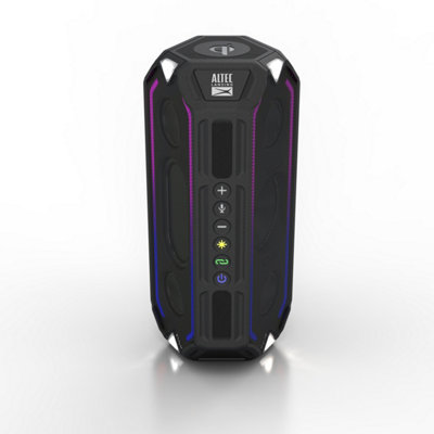 ALTEC LANSING  IMW1400 HydraBoom RGB Waterproof Speaker - Black