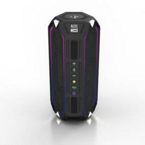 ALTEC LANSING  IMW1400 HydraBoom RGB Waterproof Speaker - Black