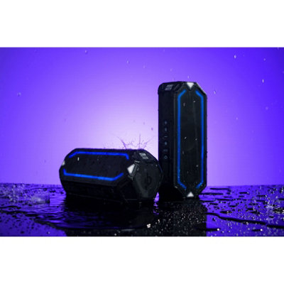 ALTEC LANSING  IMW1400 HydraBoom RGB Waterproof Speaker - Black