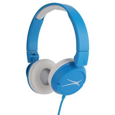 Altec Lansing Kid Safe Wired Headphones - Blueberry Blue