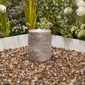 Altico Bellis Solar Water Feature with Protective Cover