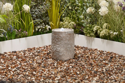 Altico Bellis Solar Water Feature with Protective Cover