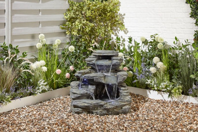 Altico Brecon Falls (GRC) Mains Plugin Powered Water Feature