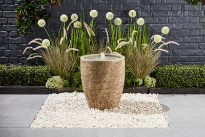 Altico Camille Solar Water Feature with Protective Cover