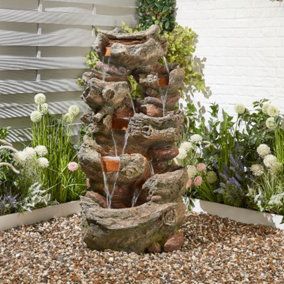 Altico Glengarry Mains Plugin Powered Water Feature with Protective Cover