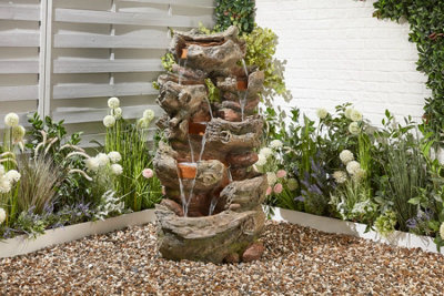 Altico Glengarry Mains Plugin Powered Water Feature with Protective Cover